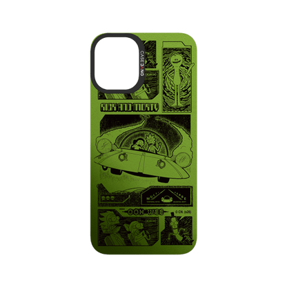 Green Print Snap-On Phone Case