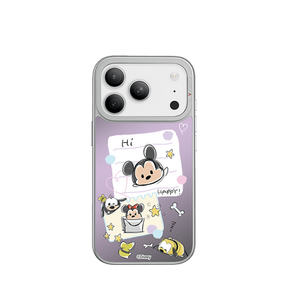 Disney Tsum Tsum Silver Unijoy - CaseBangUnijoyCaseBangMickey Minnie NotesiPhone 14 Pro