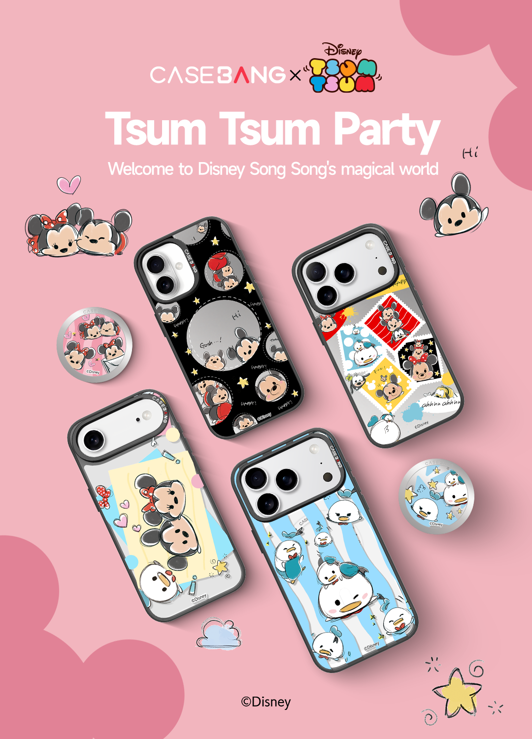 casebang&disney tsumtsum collab