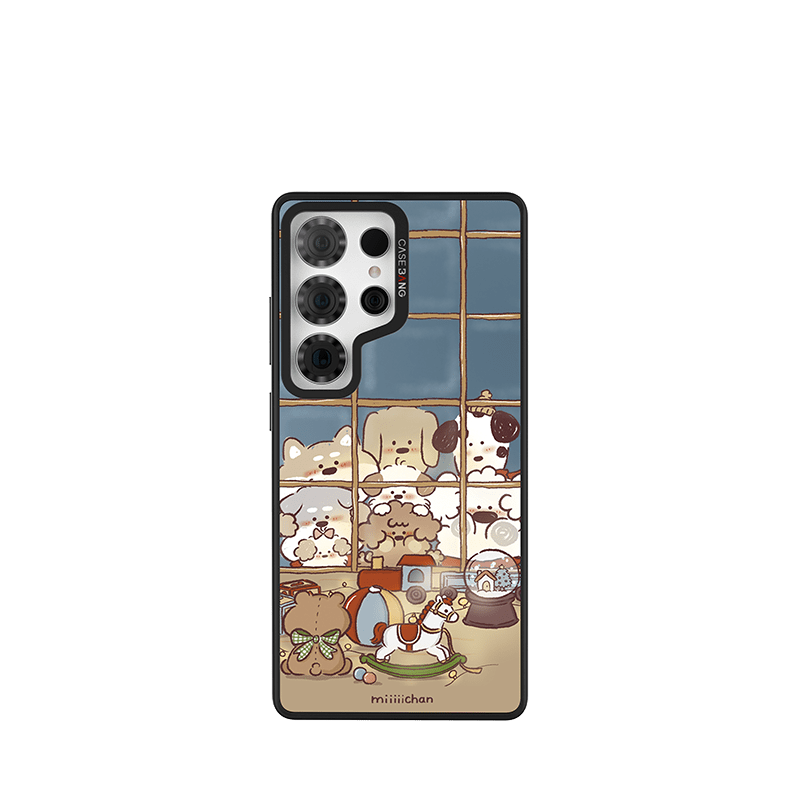 Dog Shopping Imagisnap - CaseBangImagisnapCaseBangSamsung S24Back Cover+Base Case