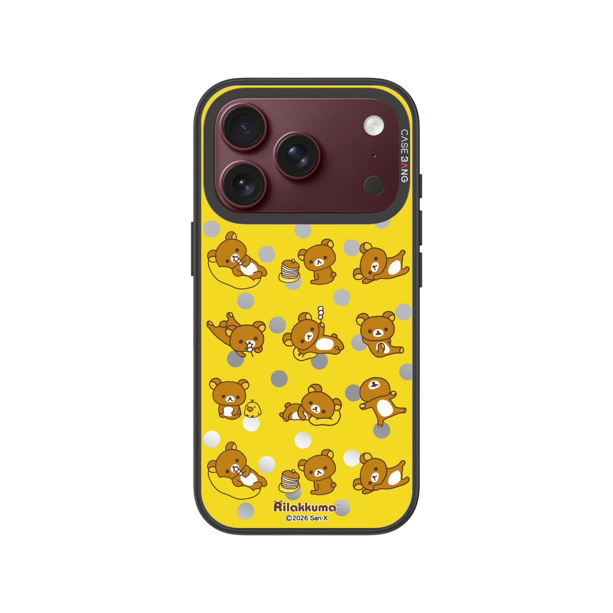 Dots Bear Party Snap-On Phone Case