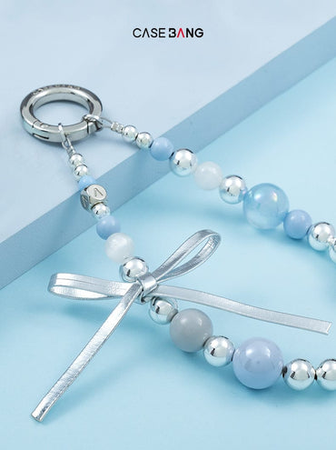 Dreamy Blue Bow Wrist Strap - CaseBangWrist StrapCaseBang