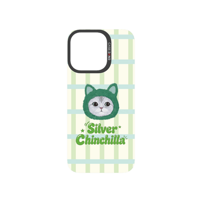 Silver Chinchilla Snap-On Phone Case