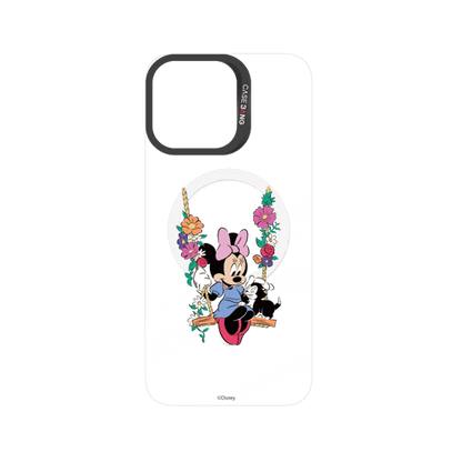 Floral Minnie Snap-On Phone Case