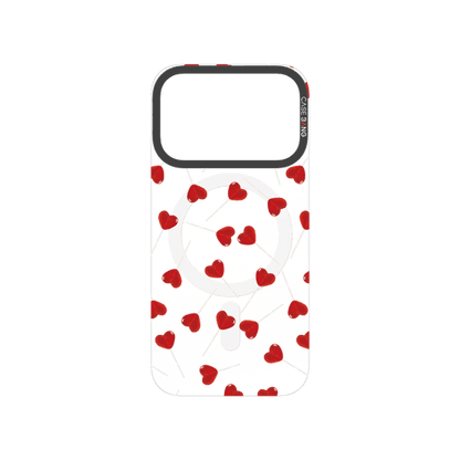 Red Heart Snap-On Phone Case
