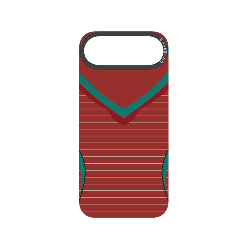 Red-Green Strikers Snap-On Phone Case
