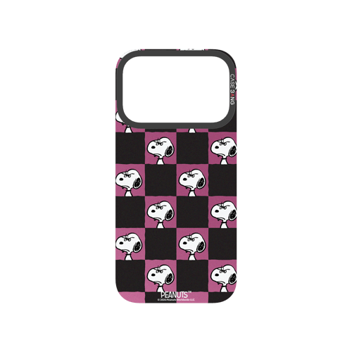 Snoopy Checkerboard Snap-On Phone Case