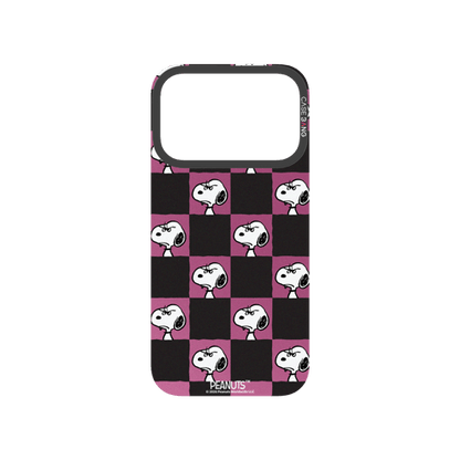 Snoopy Checkerboard Snap-On Phone Case