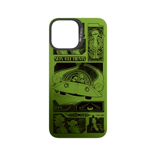 Green Print Snap-On Phone Case