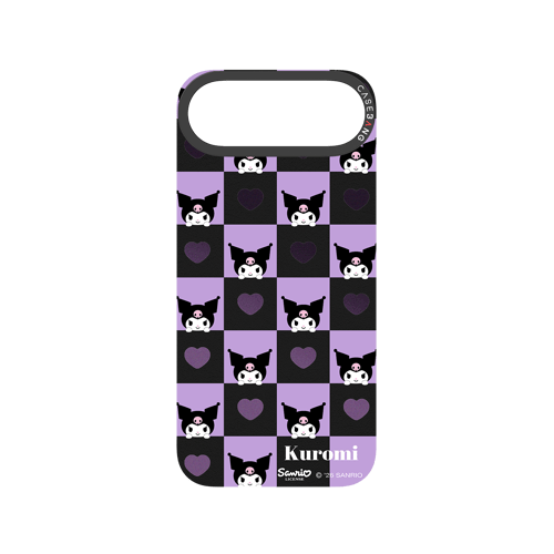 Kuromi Checkerboard Snap-On Phone Case