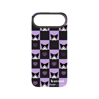 Kuromi Checkerboard Snap-On Phone Case