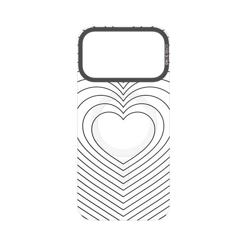 Concentric Heart Snap-On Phone Case