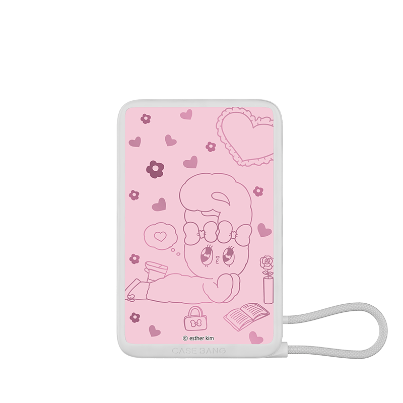 Esther Bunny Power Bank Build - in Cable - CaseBangPower BankCaseBangSnuggly Esther Bunny