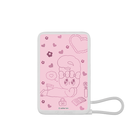 Esther Bunny Power Bank Build - in Cable - CaseBangPower BankCaseBangSnuggly Esther Bunny