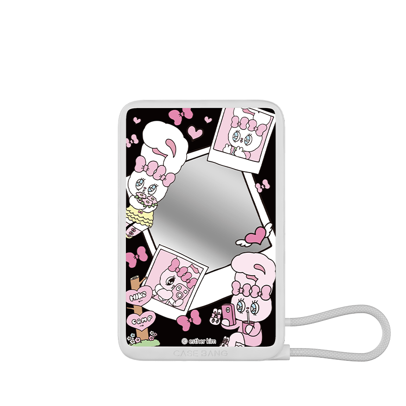 Esther Bunny Power Bank Build - in Cable - CaseBangPower BankCaseBangSelfie Time Esther Bunny