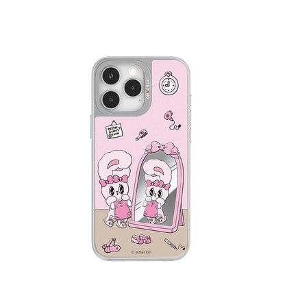 Esther Bunny Silver Unijoy - CaseBangUnijoyCaseBangExquisite MirroriPhone 14 Pro