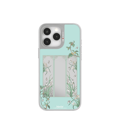 Ethereal Garden Silver Unijoy - CaseBangUnijoyCaseBangSpring BreezeiPhone 14 Pro