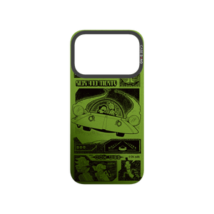 Green Print Snap-On Phone Case