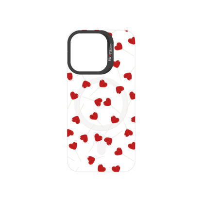 Red Heart Snap-On Phone Case