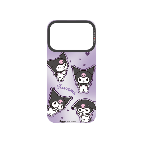 Soft Purple Kuromi Snap-On Phone Case