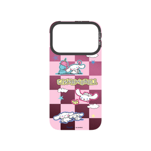 Checkered Cinnamoroll Snap-On Phone Case