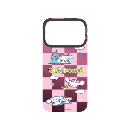 Checkered Cinnamoroll Snap-On Phone Case
