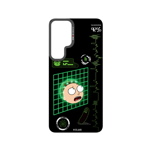 Grid Scan Morty Snap-On Phone Case