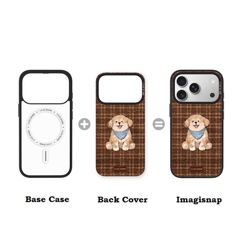 Felt Puppy Imagisnap - CaseBangImagisnapCaseBangSamsung S25 UltraBack Cover+Base Case