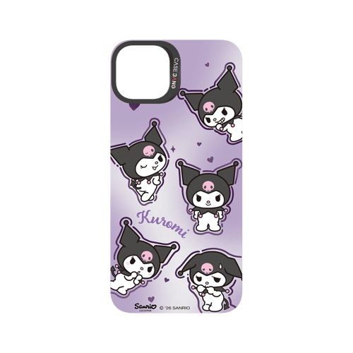 Soft Purple Kuromi Snap-On Phone Case