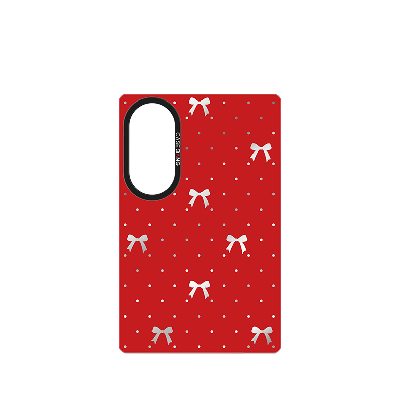 Classic Red Bow Snap-On Case for Galaxy Z Fold8