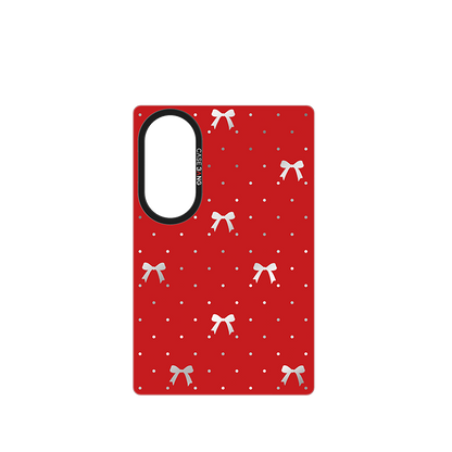 Classic Red Bow Snap-On Case for Galaxy Z Fold8