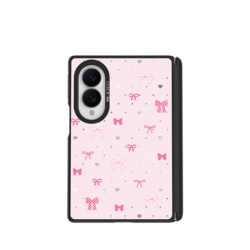 Heart Bow Snap-On Case for Galaxy Z Fold8