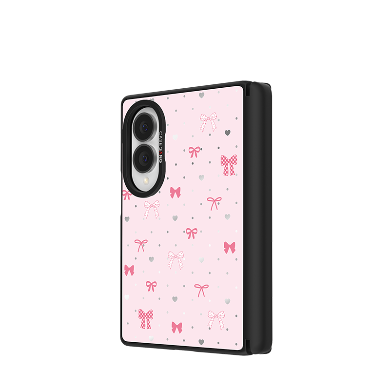 Heart Bow Snap-On Case for Galaxy Z Fold8
