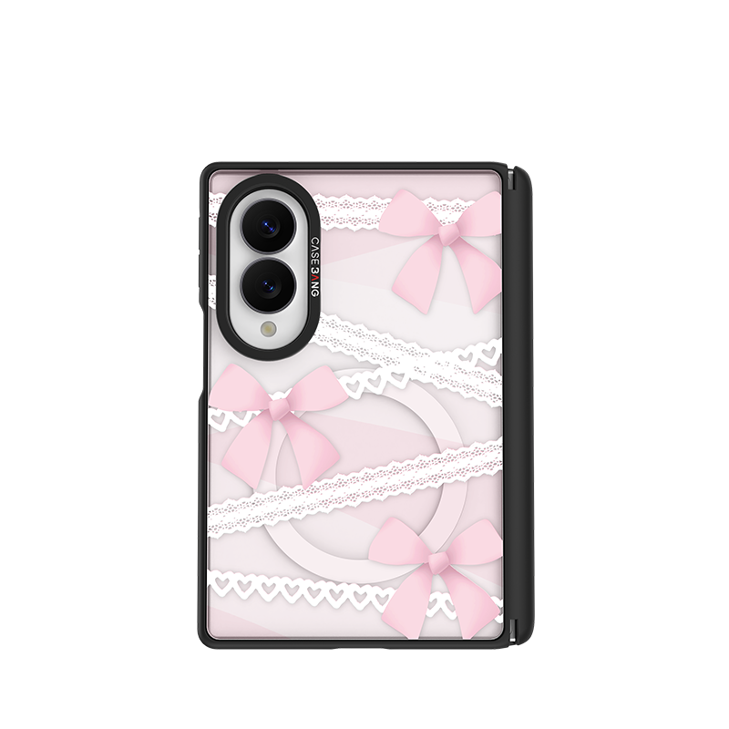 Lace Bow Snap-On Case for Galaxy Z Fold8