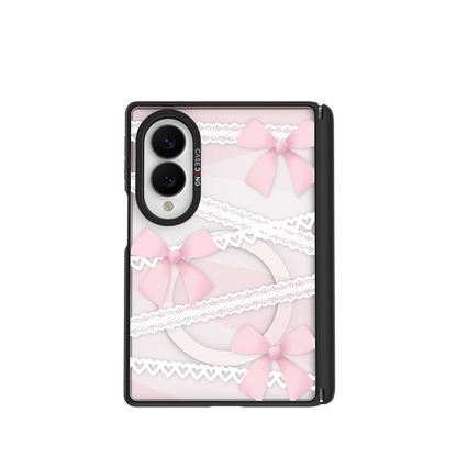 Lace Bow Snap-On Case for Galaxy Z Fold8