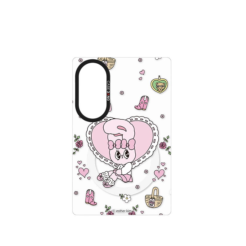 Love Esther Bunny Snap-On Case for Galaxy Z Fold8