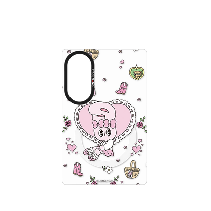 Love Esther Bunny Snap-On Case for Galaxy Z Fold8