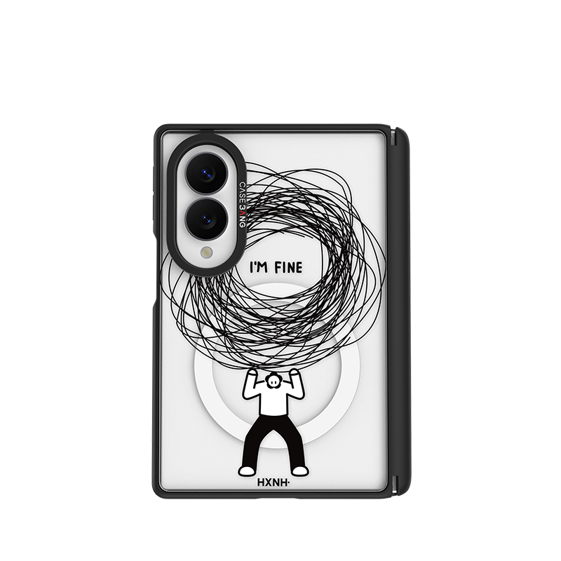 I'm Fine Snap-On Case Galaxy Z Fold8
