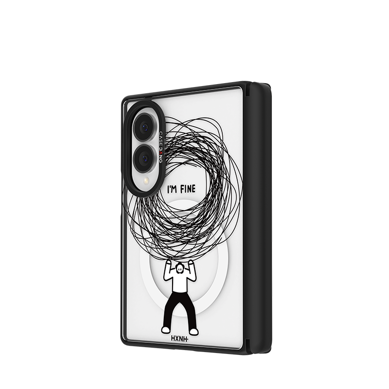 I'm Fine Snap-On Case Galaxy Z Fold8 detail