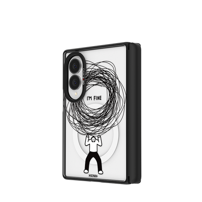 I'm Fine Snap-On Case Galaxy Z Fold8 detail