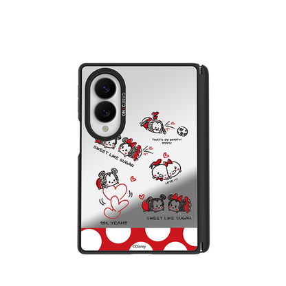 Mickey& Minnie Polka Love Snap-On Case for Galaxy Z Fold8