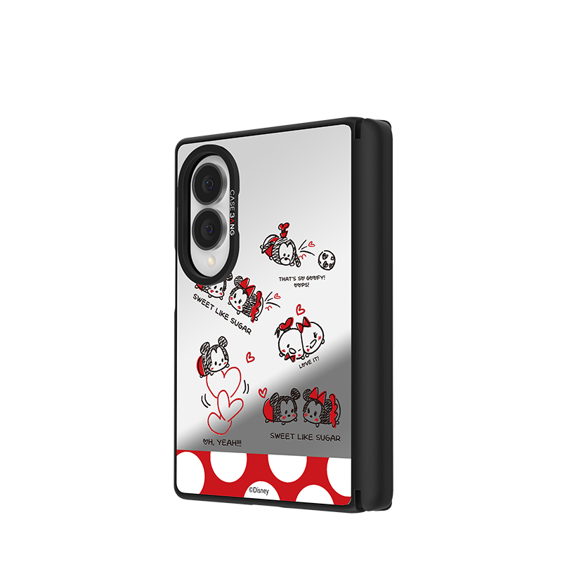 Mickey& Minnie Polka Love Snap-On Case for Galaxy Z Fold8