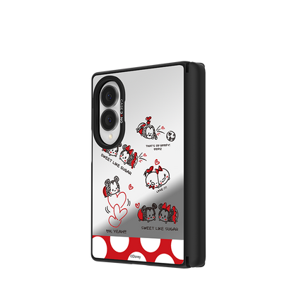 Mickey& Minnie Polka Love Snap-On Case for Galaxy Z Fold8