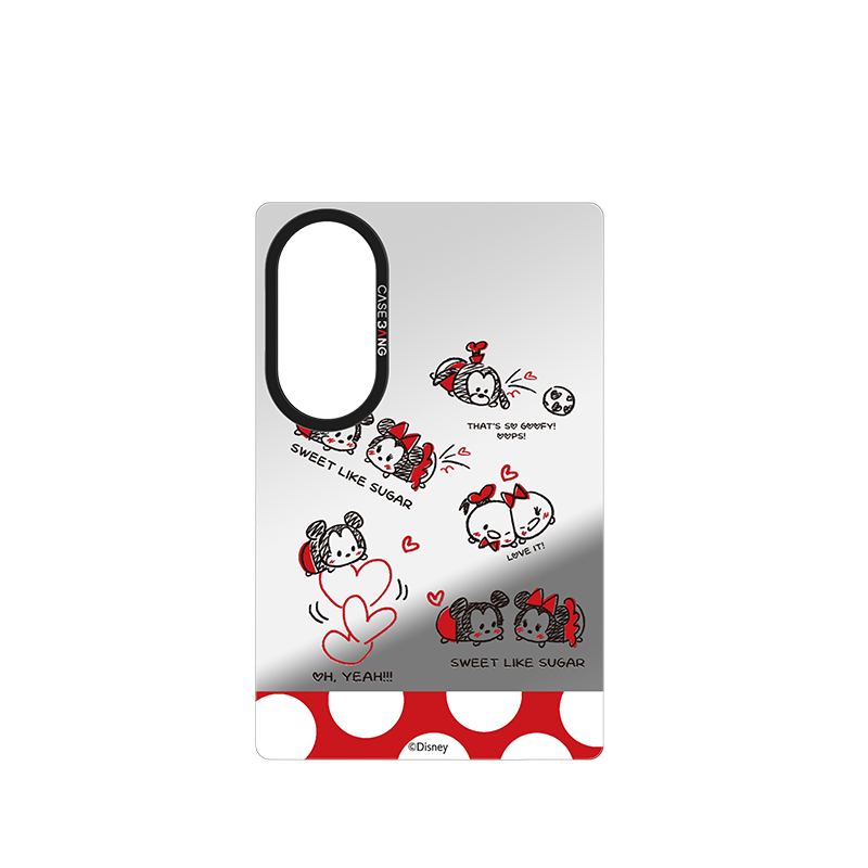 Mickey& Minnie Polka Love Snap-On Case for Galaxy Z Fold8
