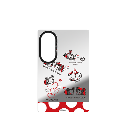 Mickey& Minnie Polka Love Snap-On Case for Galaxy Z Fold8