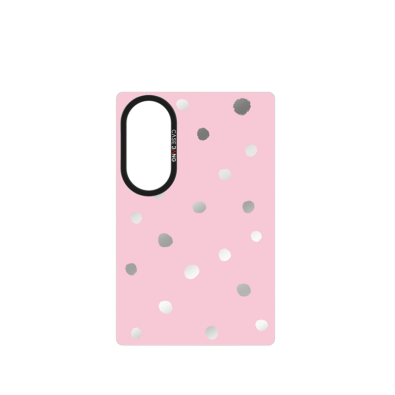 Milkshake White Polka Dots Snap-On Case for Galaxy Z Fold8