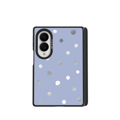 Purple Polka Dots Snap-On Case for Galaxy Z Fold8