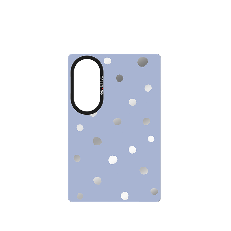 Purple Polka Dots Snap-On Case for Galaxy Z Fold8