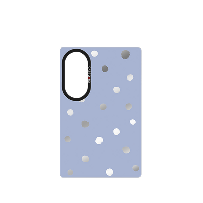 Purple Polka Dots Snap-On Case for Galaxy Z Fold8