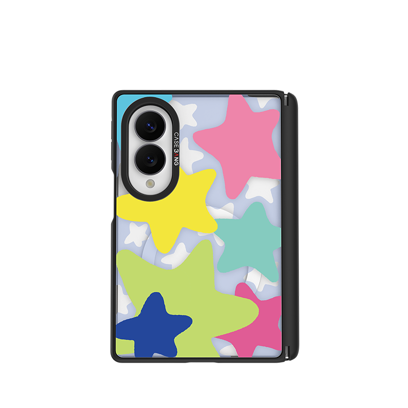 Rainbow Star Snap-On Case for Galaxy Z Fold8